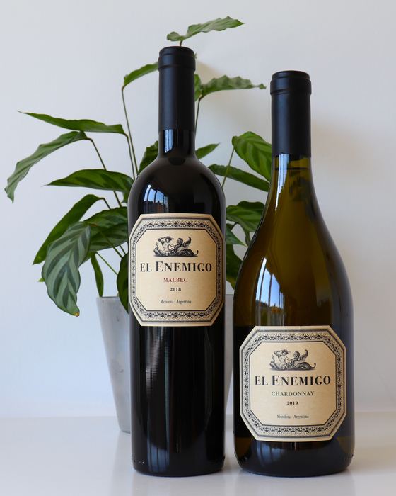 El Enemigo Malbec 2018 & Chardonnay 2019