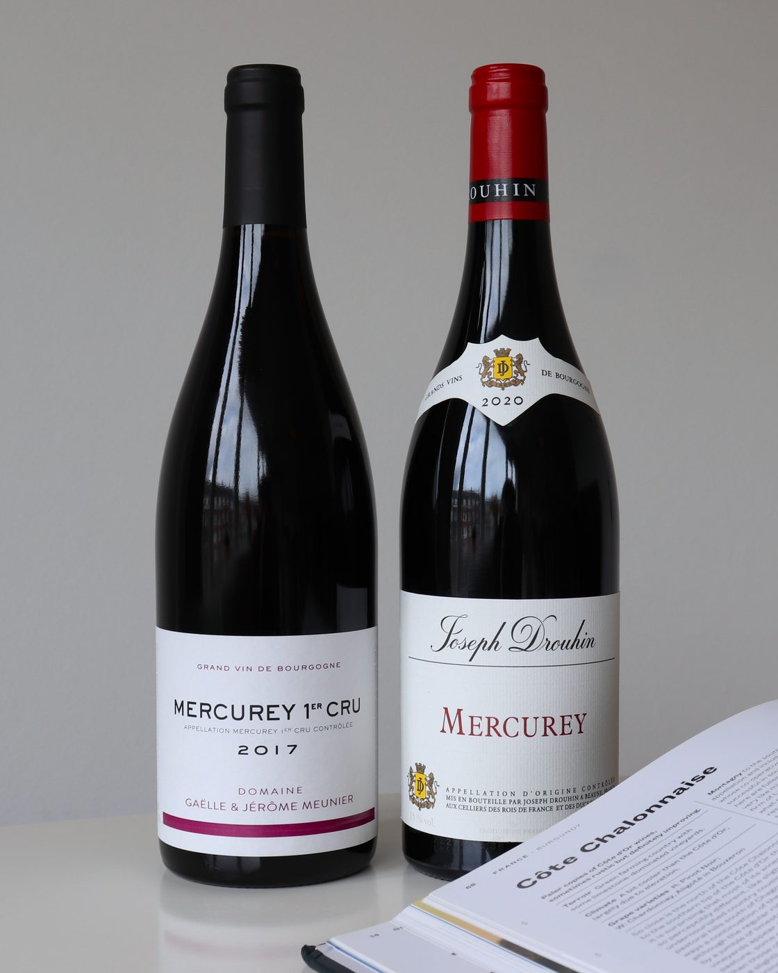 Joseph Drouhin Mercurey 2020 & Gaëlle et Jérôme Meunier Mercurey 1er Cru Rouge 2017